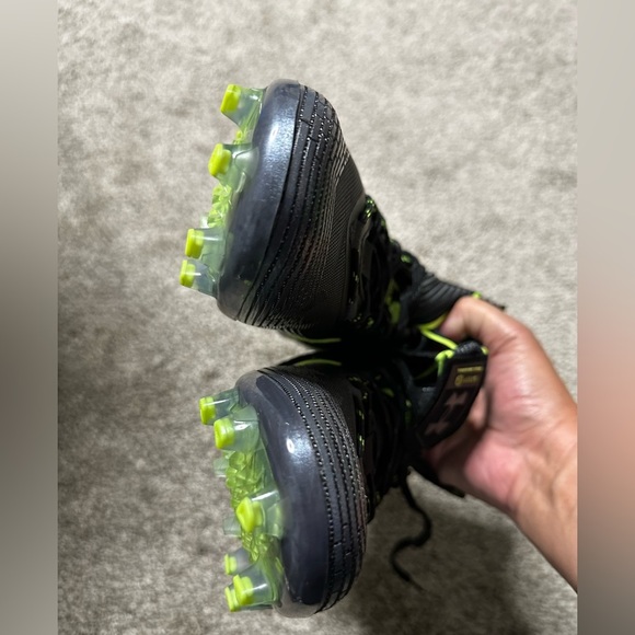 🛍️soldUnder Armor Highlight MC Black Football Cleats Size 9 - Picture 8 of 12